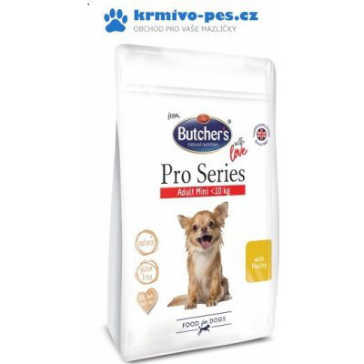 Butcher's Dog Pro Series pro malé psy s drůbežím 800 g