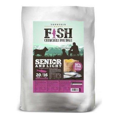 Topstein Fish Crunchies for s – Senior & Light 15 kg