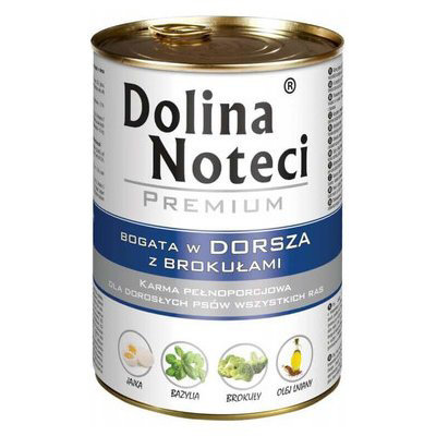 Dolina Noteci Premium bohatá na tresku a brokolici 400 g