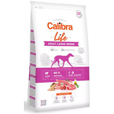 Calibra Dog Life Adult Large Lamb & Rice 12 kg