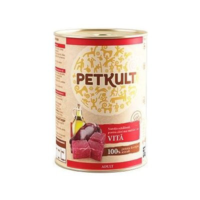 Petkult dog ADULT Hovězí 5 x 400 g