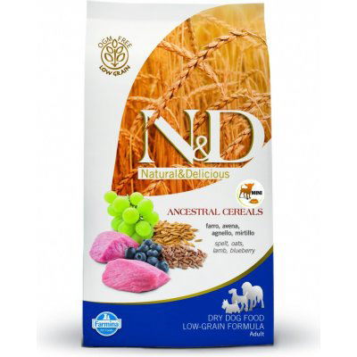 N&D Low Grain Adult Mini Lamb & Blueberry 2,5 kg