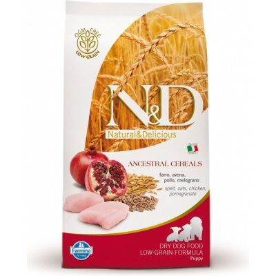 N&D Low Grain Puppy Maxi Chicken & Pomegranate 12 kg