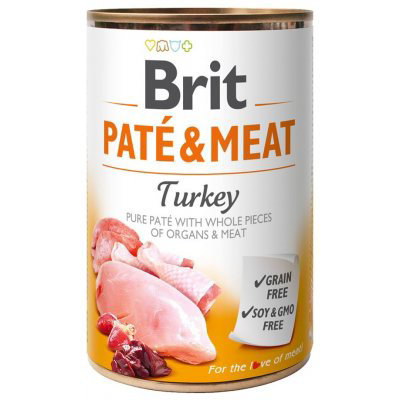 Brit Paté & Meat Turkey 24 x 400 g