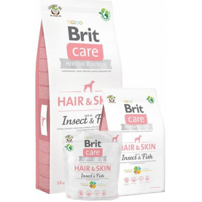 Brit Care Dog Hair&Skin Insect&Fish 2 x 12 kg