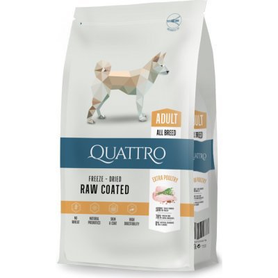 Quattro Dog Dry Premium All Breed Adult Drůbež 3 kg