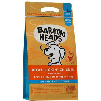 Barking Heads Bowl Lickin’ Chicken Small Breed 1,5 kg