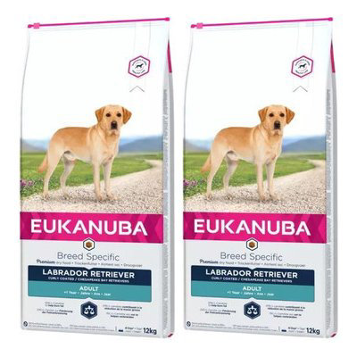 EUKANUBA Adult Breeds Specific Labrador Retriever Chicken 2 x 12 kg