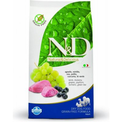 N&D Pumpkin DOG Adult Mini Lamb&Bueberry 2,5kg