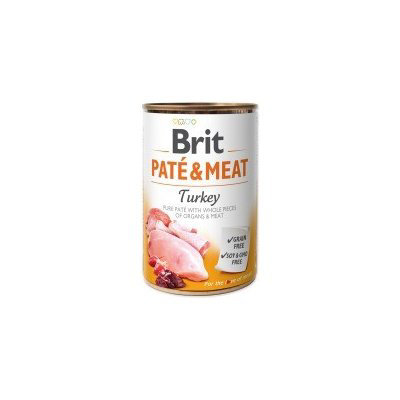 BRIT Paté & Meat Turkey (400g) 6 ks