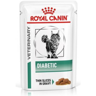 Royal Canin Veterinary Diet Cat Diabetic Pouch 12 x 0.085 kg