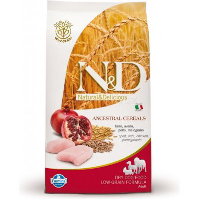 N&D Low Grain Light M/L Chicken & Pomegranate 12 kg