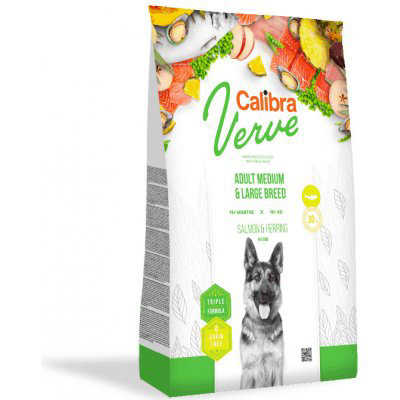 Calibra Dog Verve GF Adult M&L Salmon&Herring 2 x 12 kg
