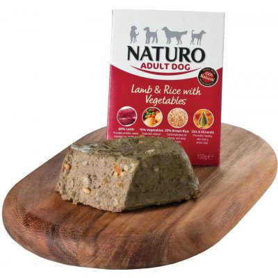 Naturo Adult Lamb & Rice with Vegetables 150 g