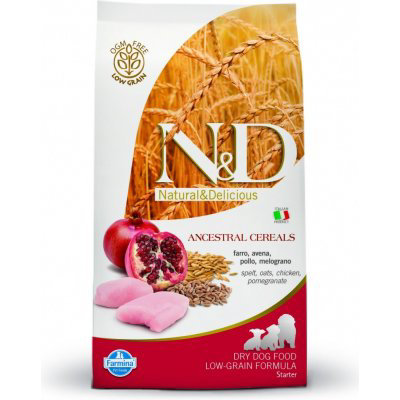 N&D Low Grain Puppy Starter Chicken & Pomegranate 800 g