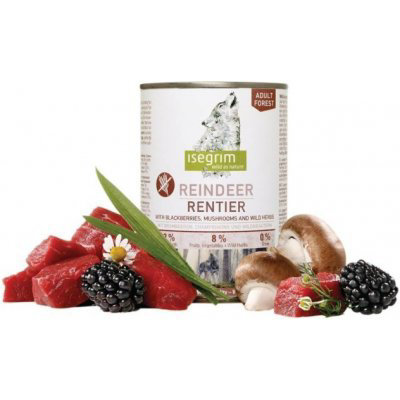 ISE Reindeer with Blackberries Champignons & 400 g
