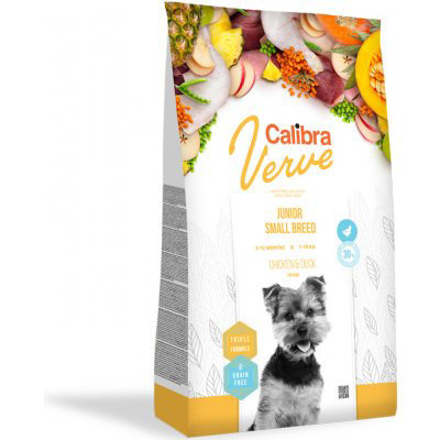 Calibra Dog Verve GF Junior Small Chicken&Duck 1,2kg