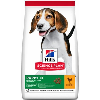 Hill's Science Plan Canine Puppy Medium Chicken 18 kg