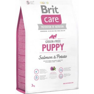 Brit Care Dog Grain-free Puppy Salmon & Potato 2 x 3 kg