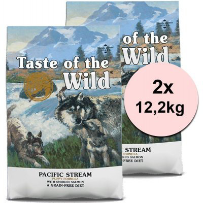 Taste of the Wild Pacific Stream Puppy 2 x 12,2 kg