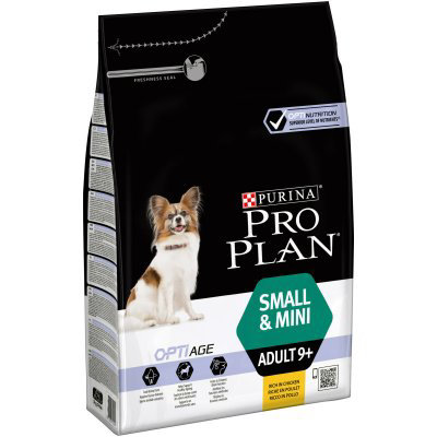 PURINA PRO PLAN Small & MINI ADULT 9+ Kuře 7 kg