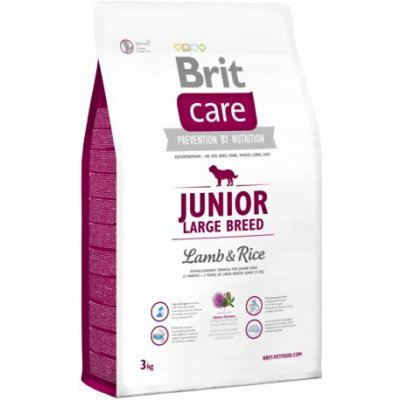 Brit Care Dog Junior Large Breed Lamb & Rice 2 x 3 kg