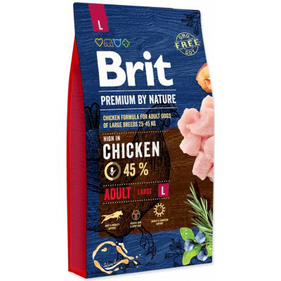 Brit Premium by Nature Adult L 8 kg