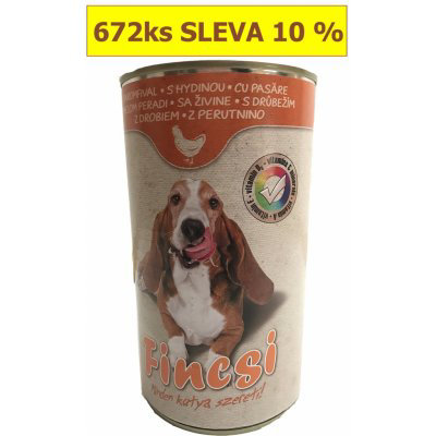 Fincsi Dog drůbeží 1240 g