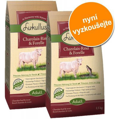 Lukullus Barbarie kachna & jehněčí maso 2 x 1,5 kg