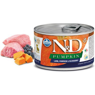 N&D Pumpkin Puppy Lamb & Blueberry Mini 2 x 140 g