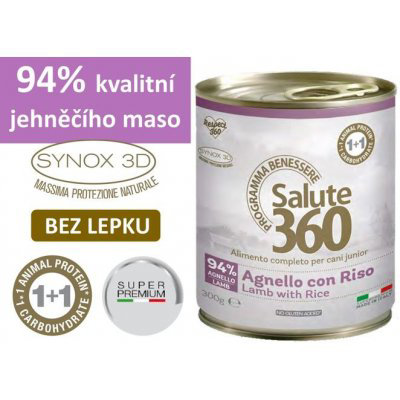 Salute superpremium štěně jehně+rýže 300 g