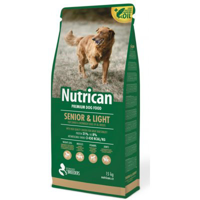 Nutrican Senior & Light 15 kg New