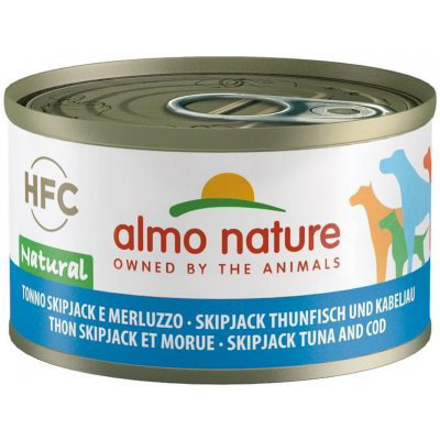 Almo Nature HFC DOG tuňák a treska 24x95 g