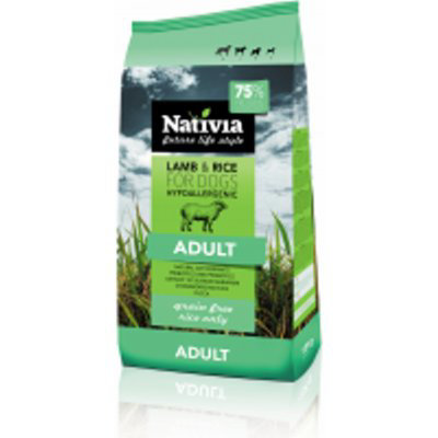 Nativia Adult Lamb & Rice 2 x 15 kg