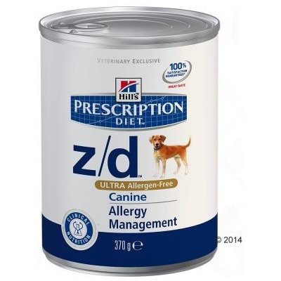 Hill's PD Canine z/d Ultra Allergen Free 12 x 370 g