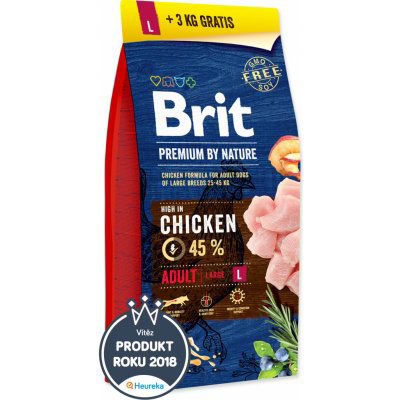Brit Premium by Nature Adult L 18 kg