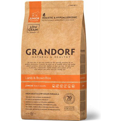 Grandorf Lamb & Brown Rice - JUNIOR - 12 kg