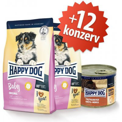 Happy Dog Baby Original 2 x 10 kg