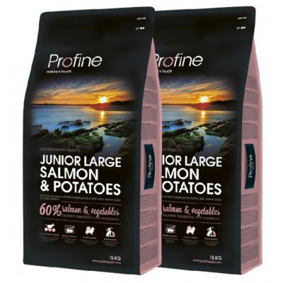 Profine Junior Large Salmon & Potatoes 2 x 15 kg