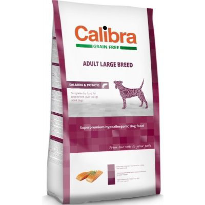 Calibra Dog GF Adult Large Breed Salmon 12kg