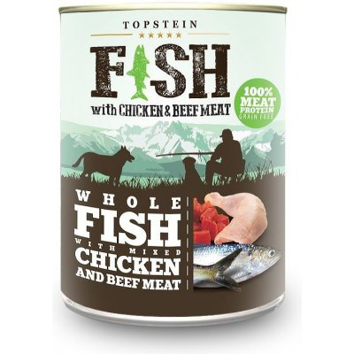 Topstein Fish with Chicken & Beef Meat 800 g