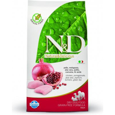 N&D Grain Free Adult Mini Chicken & Pomegranate 800 g