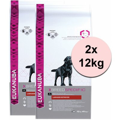 Eukanuba Labrador Retriever 2 x 12 kg