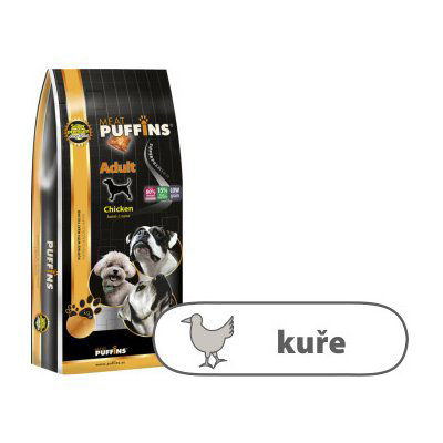 Puffins Adult Chicken, Lamb & Tuna 1 kg