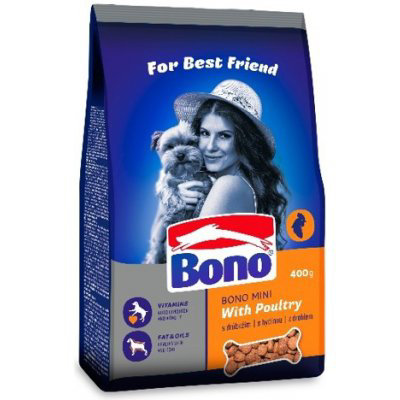 Bono dry adult Mini drůbeží 10 kg