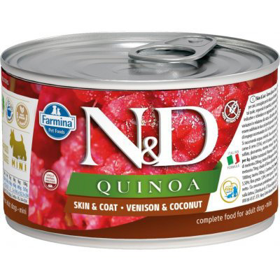 N&D Quinoa Venison & Coconut Mini 140 g