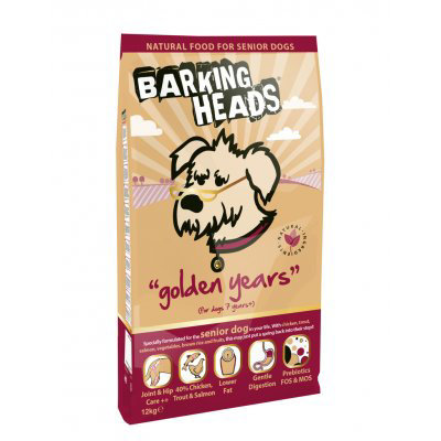 Barking Heads Golden Years Senior 12 kg