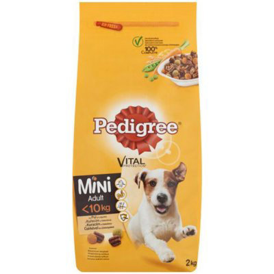 Pedigree Adult Mini kuřecí maso a zelenina 2 kg