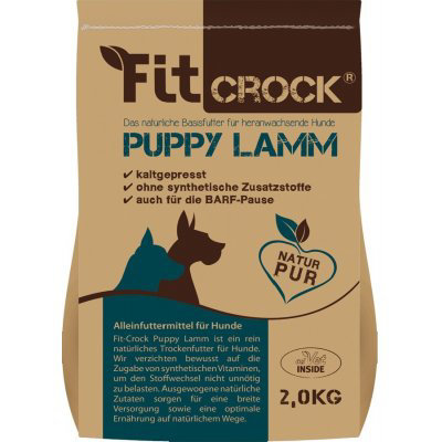 cdVet Fit-Crock pro štěňata Jehněčí 2 kg