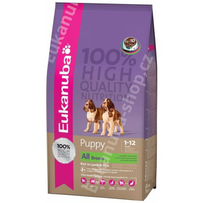 Eukanuba Puppy & Junior Lamb 15 kg